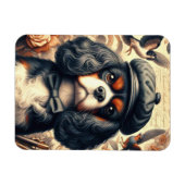 Cavalier King Charles Spaniel Schilderij Magneet (Horizontaal)