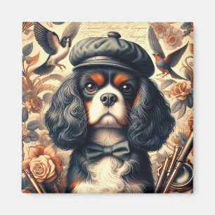Cavalier King Charles Spaniel Schilderij Magneet