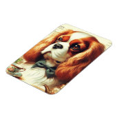Cavalier King Charles Spaniel Schilderij Magneet (Linkerzijde)