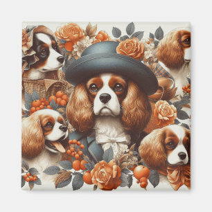 Cavalier King Charles Spaniel Schilderij Magneet