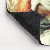  Cavalier King Charles Spaniel Schilderij Muismat (Hoek)