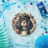 Cavalier King Charles Spaniel Schilderij Papieren Bordje (Feest)