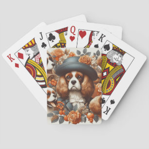  Cavalier King Charles Spaniel Schilderij Pokerkaarten
