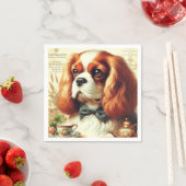 Cavalier King Charles Spaniel Schilderij Servet (Insitu)
