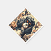 Cavalier King Charles Spaniel Schilderij Servet (Hoek)