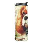 Cavalier King Charles Spaniel Schilderij Thermosbeker (Gedraaid links)