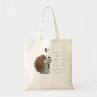 Cavalier King Charles Spaniel Shirt, dog mom, dad Tote Bag