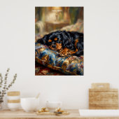 Cavalier King Charles Spaniel Slaap Poster | Oi (Keuken)