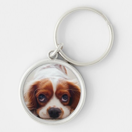 Cavalier King Charles Spaniel Sleutelhanger (Voorkant)