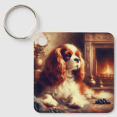 Cavalier King Charles Spaniel Sleutelhanger (Voorkant)