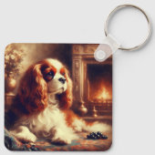 Cavalier King Charles Spaniel Sleutelhanger (Achterkant)