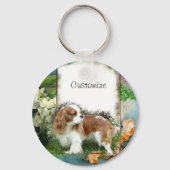Cavalier King Charles Spaniel Sleutelhanger (Voorkant)
