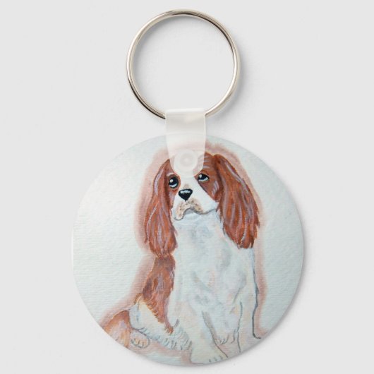 Cavalier King Charles Spaniel Sleutelhanger (Voorkant)