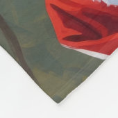 Cavalier King Charles Spaniel Sneeuw met Kerstmis Fleece Deken (Hoek)