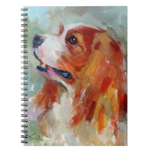 Cavalier King Charles Spaniel Spiral Notitieboek (Voorkant)