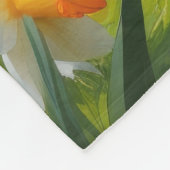 Cavalier King Charles Spaniel Spring Flowers Fleece Deken (Hoek)