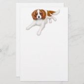 Cavalier King Charles Spaniel Stationery Briefpapier (Voorkant / Achterkant)