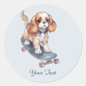 Cavalier King Charles Spaniel Sticker (Voorkant)