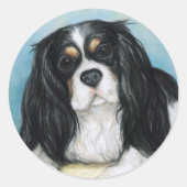 Cavalier King Charles Spaniel Sticker (Voorkant)