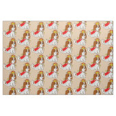 Cavalier King Charles Spaniel Stof (Fat Quarter)
