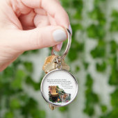Cavalier King Charles Spaniel Summer Garden Sleutelhanger (Hand)