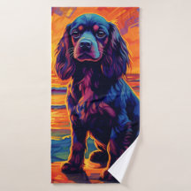 Cavalier King Charles Spaniel Sunset/Sunrise