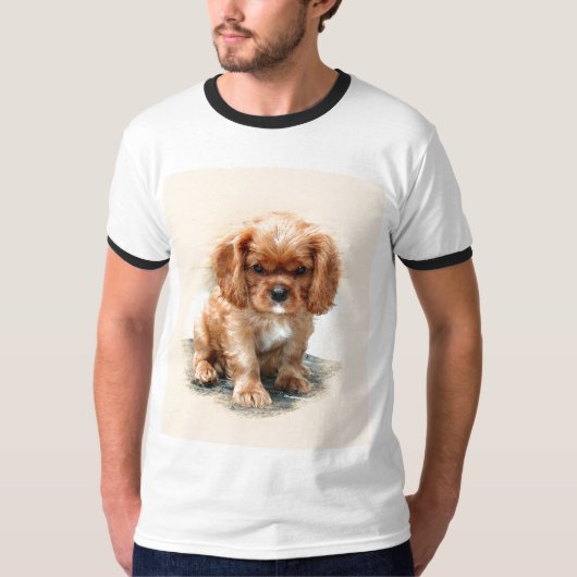 Cavalier King Charles Spaniel T-shirt (Voorkant)
