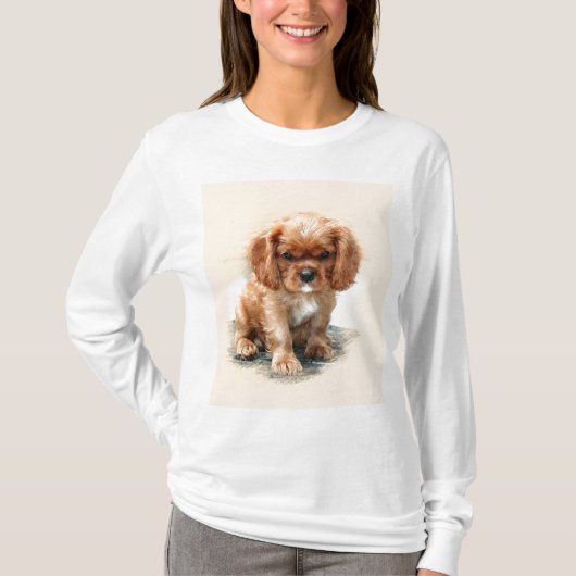 Cavalier King Charles Spaniel T-shirt (Voorkant)