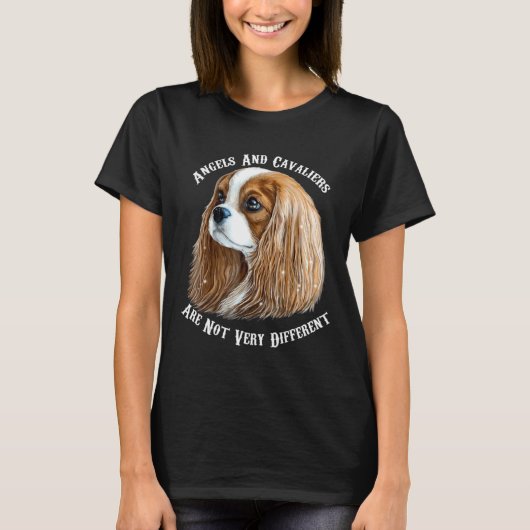 Cavalier King Charles Spaniel T-shirt (Voorkant)