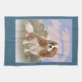 Cavalier King Charles Spaniel Tea Towel Theedoek