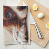 Cavalier King Charles Spaniel Theedoek (Quarter Fold)