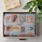 Cavalier King Charles Spaniel Tissuepapier (Geschenk)