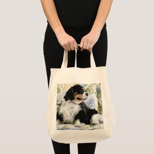 CAVALIER KING CHARLES SPANIEL TOTE BAG (Voorkant (product))