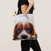 Cavalier King Charles Spaniel Tote Bag (Dichtbij)