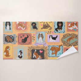 Cavalier King Charles Spaniel Towel Badhanddoek