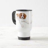 Cavalier King Charles Spaniel Travel Mug Reisbeker (Voorkant links)