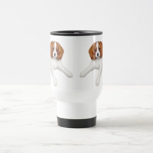 Cavalier King Charles Spaniel Travel Mug Reisbeker (Center)