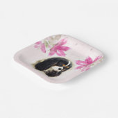 Cavalier King Charles Spaniel - Tri, Party Borden Papieren Bordje (Gebogen)