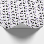 Cavalier King Charles Spaniel Trick Cadeaupapier (Hoek)