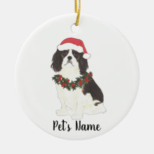 Cavalier King Charles Spaniel (Tricolor) Keramisch Ornament