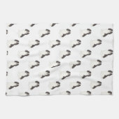 Cavalier King Charles Spaniel (Tricolor) Theedoek (Horizontaal)