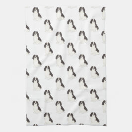 Cavalier King Charles Spaniel (Tricolor) Theedoek