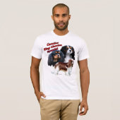 Cavalier King Charles Spaniel Trio 2 T-shirt (Voorkant volledig)