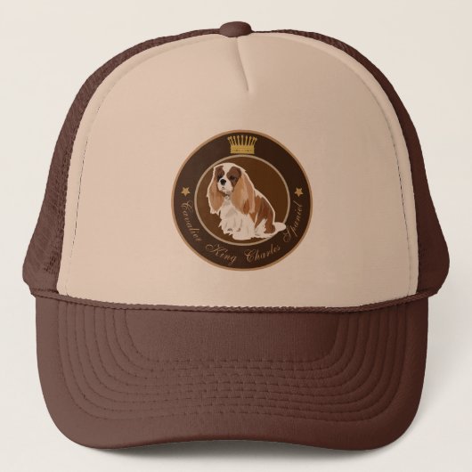 Cavalier King Charles Spaniel Trucker Pet (Voorkant)