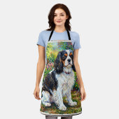Cavalier King Charles Spaniel Tuin Schort (Gedragen)