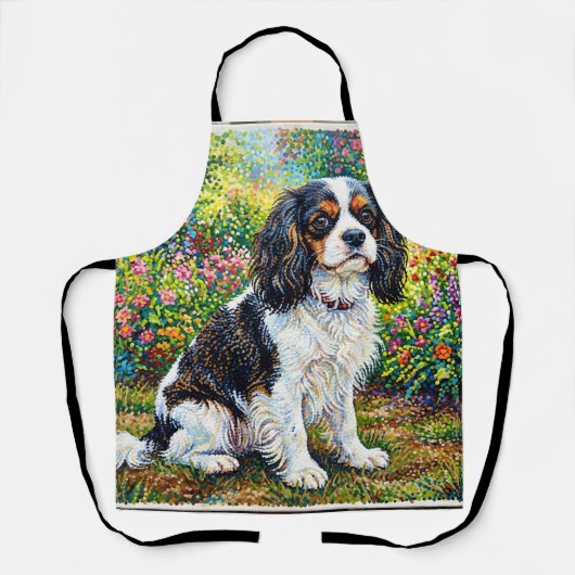 Cavalier King Charles Spaniel Tuin Schort (Voorkant)