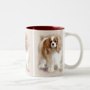 Cavalier King Charles Spaniel Tweekleurige Koffiemok