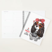 Cavalier King Charles Spaniel uit Parijs met liefd Planner (Display)