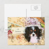 Cavalier King Charles Spaniel Uitnodiging Briefkaart (Voorkant / Achterkant)