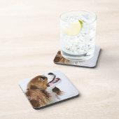 Cavalier King Charles Spaniel, uitzicht zijkant Drankjes Onderzetter (Rechterzijde)